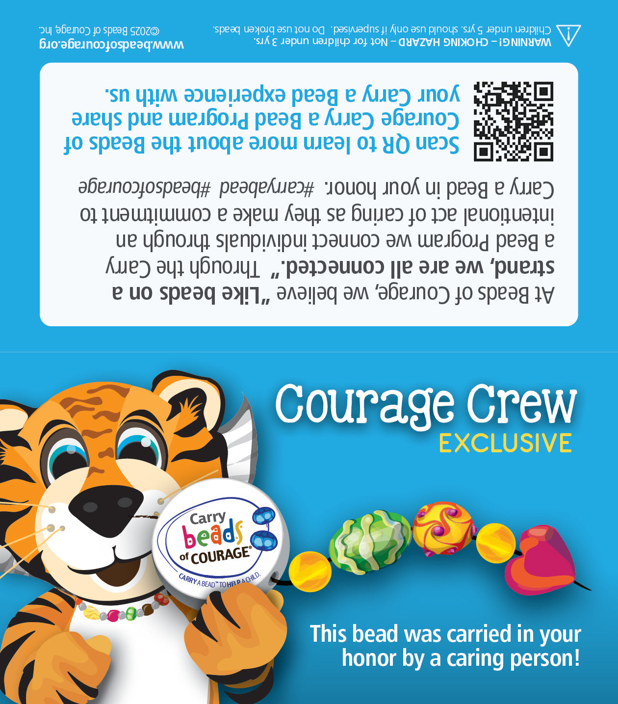 Courage Crew - Carry a Bead Kit - Artist Exclusive by Donna Conklin