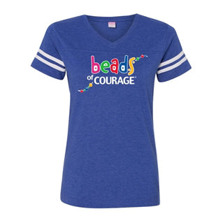 Adult V-Neck Sports Shirt - Womens