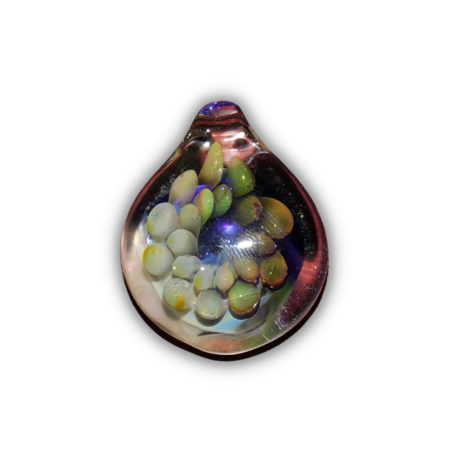 Beads of Courage, Artist Exclusive - Rashan Omari Jones - Limited Edition Handmade Glass 20th Anniversary Pendant #54