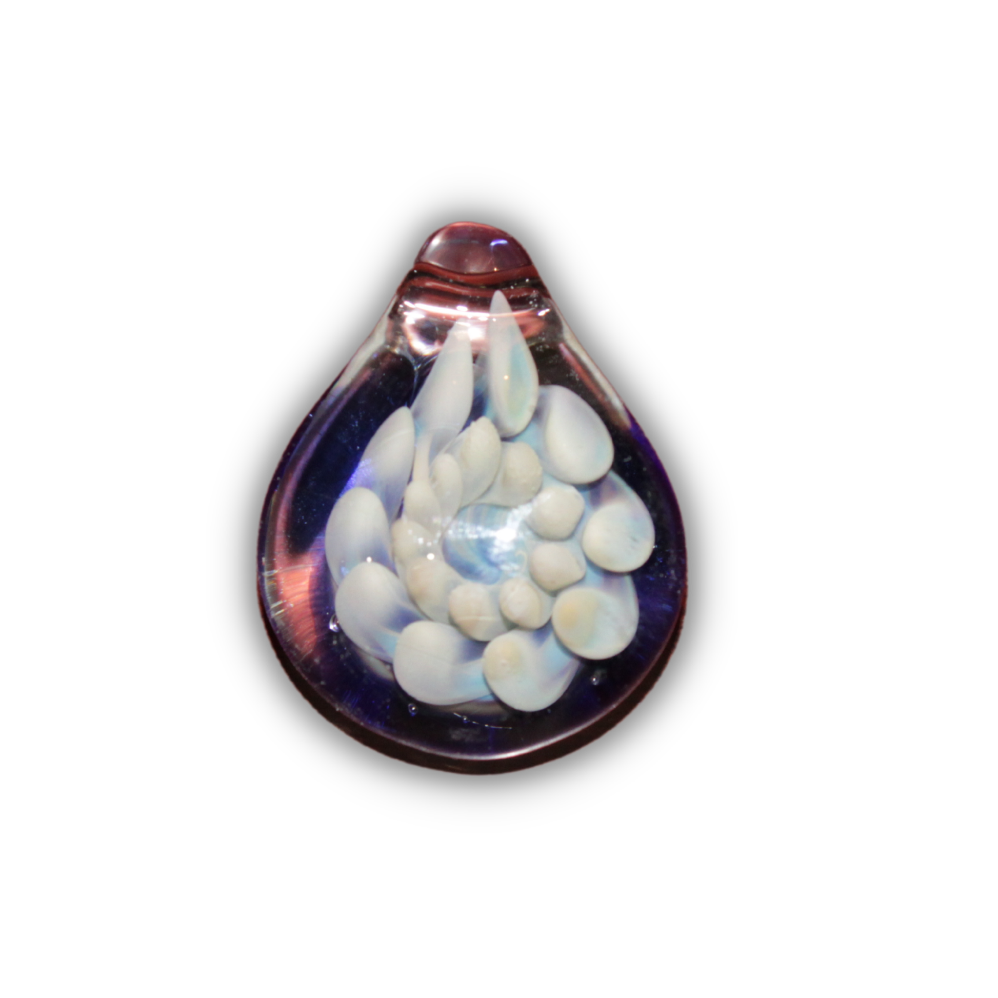 Beads of Courage, Artist Exclusive - Rashan Omari Jones - Limited Edition Handmade Glass 20th Anniversary Pendant #57