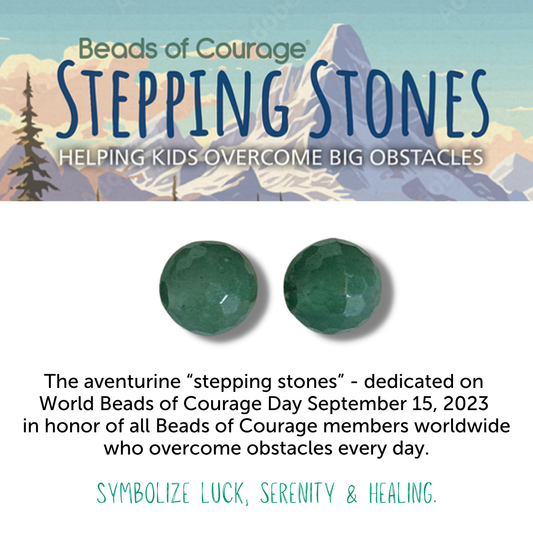 Beads of Courage, World Beads of Courage Beads 2023 - Stepping Stones