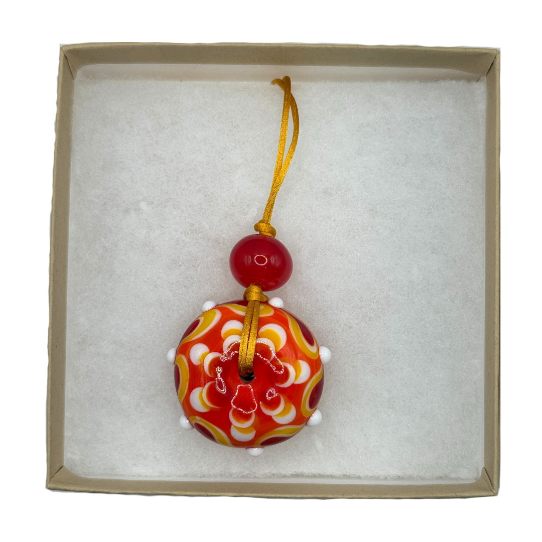 Mandala Bead #2 – Exclusive Artist Made Bead by Bill Wise