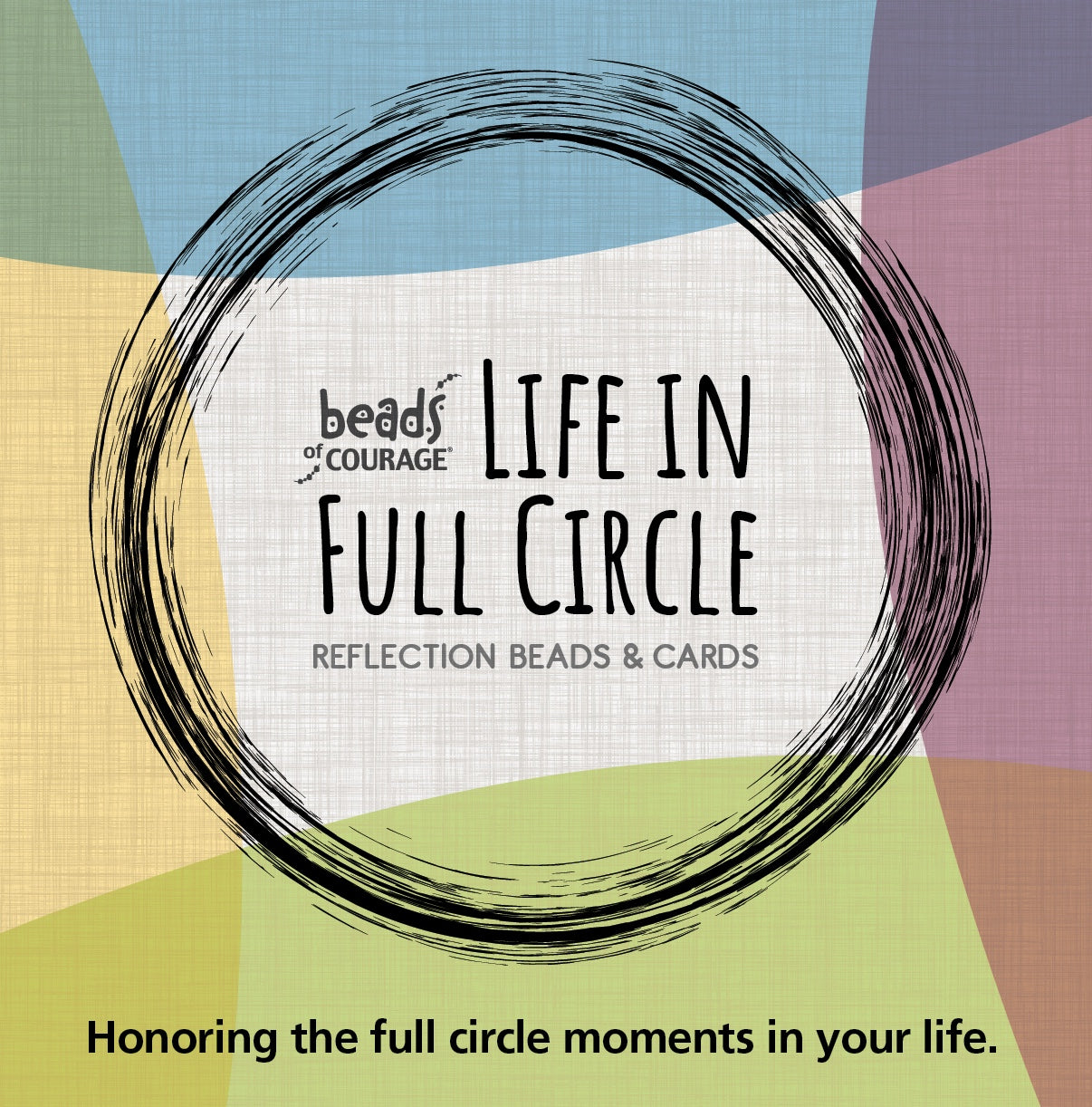 Life in Full Circle Reflection Beads and Cards Experience - Grief Support Gift Set