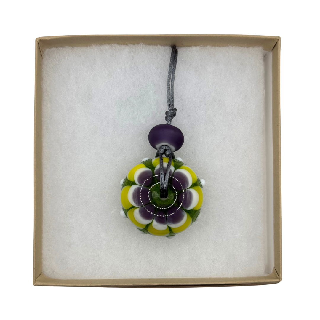 Mandala Bead #12 – Exclusive Artist Made Bead by Bill Wise