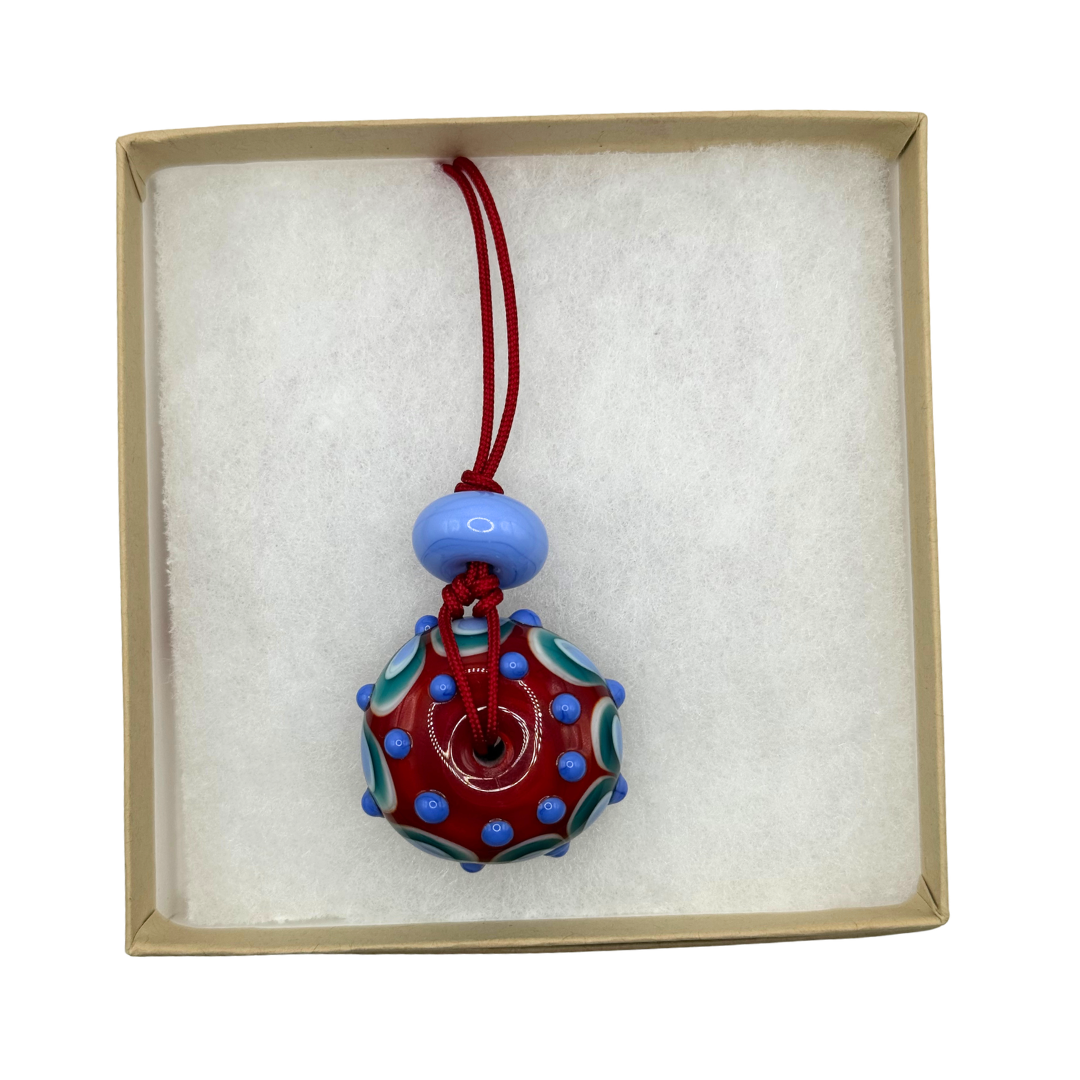 Mandala Bead #14 – Exclusive Artist Made Bead by Bill Wise