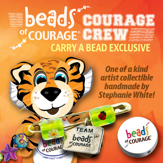 Courage Crew - Bee-Brave Carry a Bead Kit - Artist Exclusive by Stephanie White 2026
