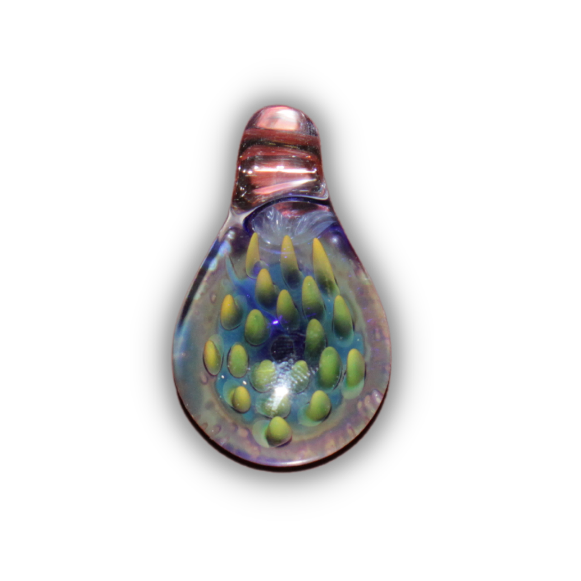 Beads of Courage, Artist Exclusive - Rashan Omari Jones - Limited Edition Handmade Glass 20th Anniversary Pendant #45