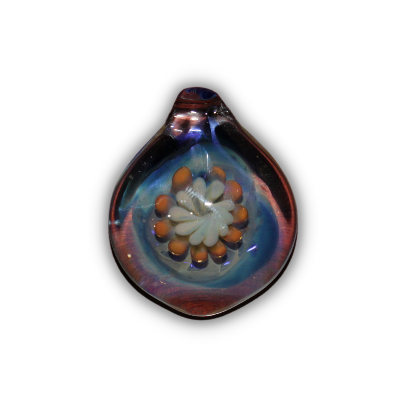 Beads of Courage, Artist Exclusive - Rashan Omari Jones - Limited Edition Handmade Glass 20th Anniversary Pendant #55