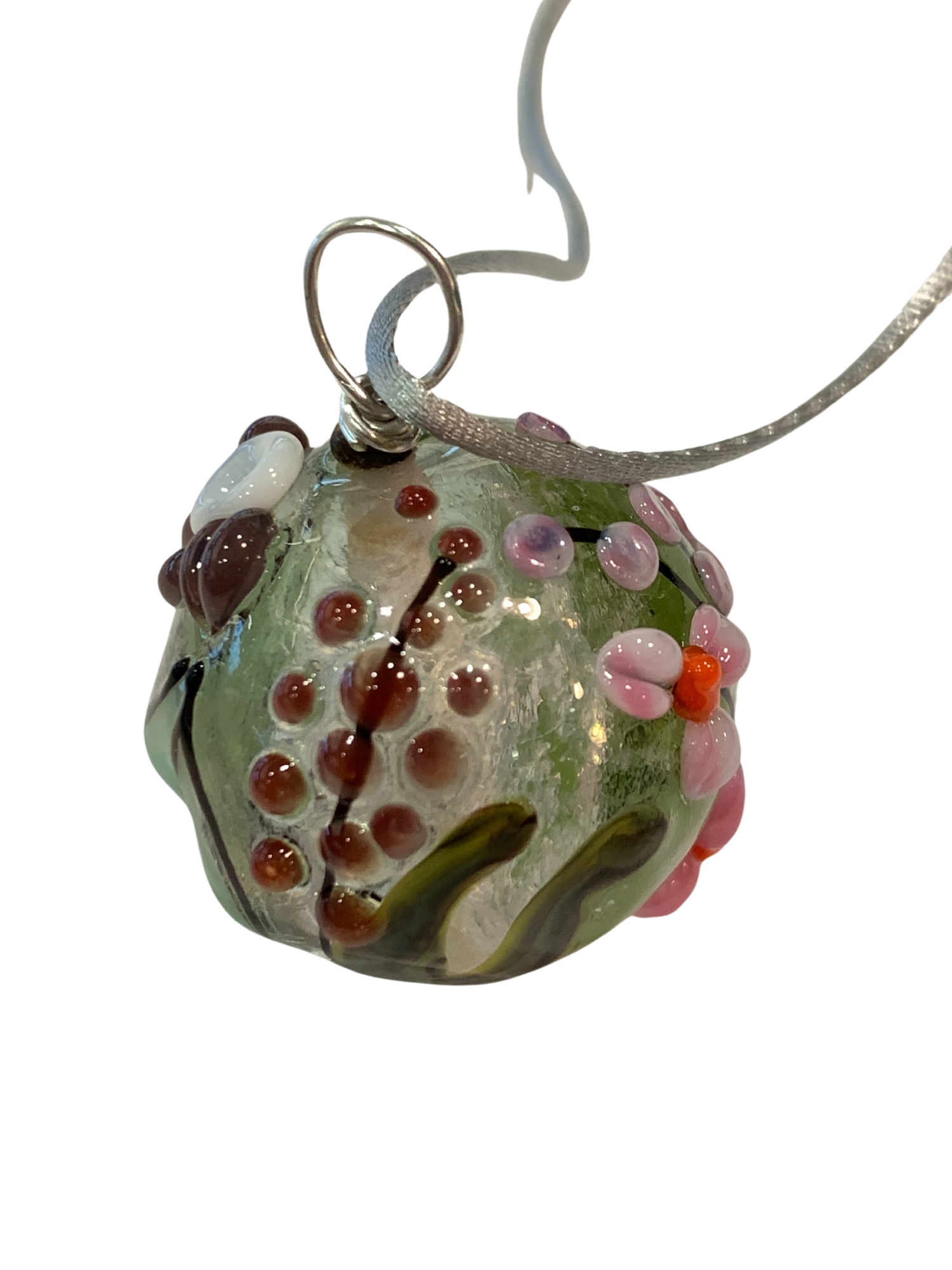 Beads of Courage, Artist Exclusive - Kris Schaible - Limited Edition Handmade Glass 20th Anniversary Pendant 