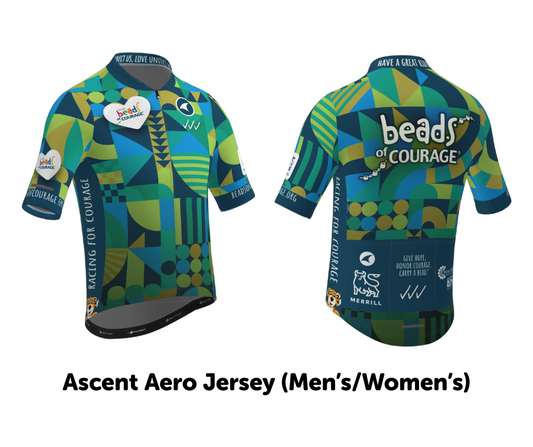 Team Beads of Courage 2025 Ascent Aero Jersey (Men's/Women's)