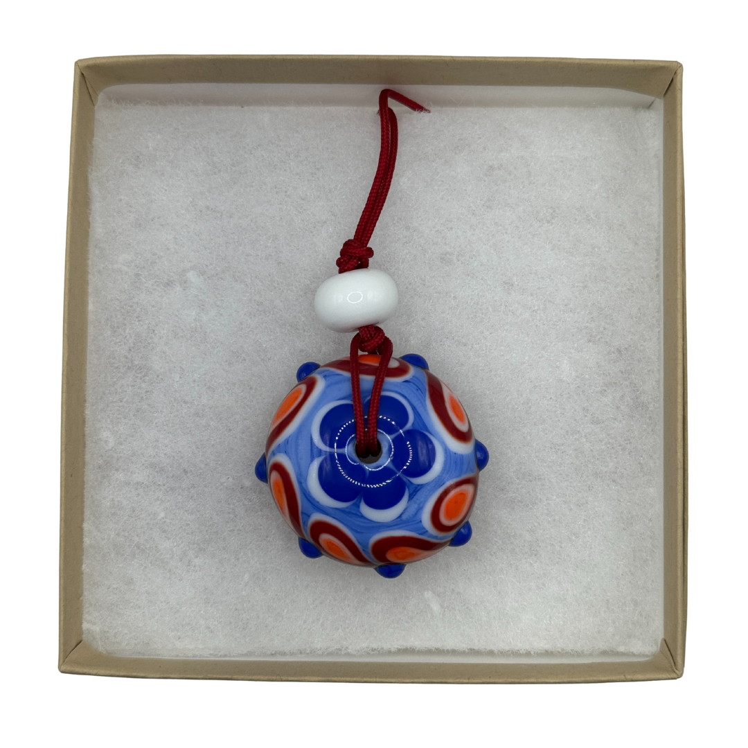 Mandala Bead #3 – Exclusive Artist Made Bead by Bill Wise