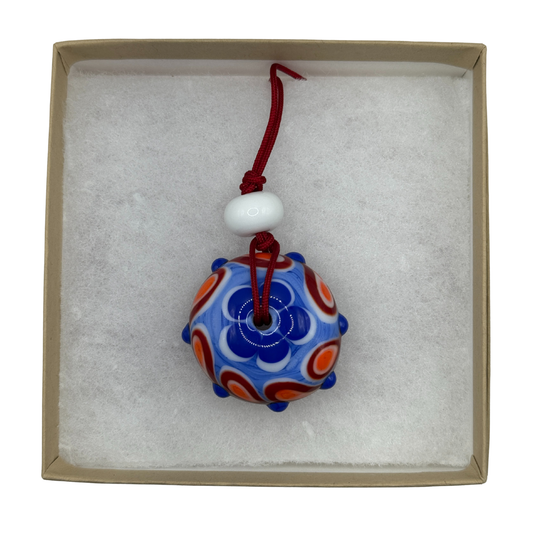 Mandala Bead #3 – Exclusive Artist Made Bead by Bill Wise