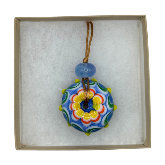 Mandala Bead #5 – Exclusive Artist Made Bead by Bill Wise