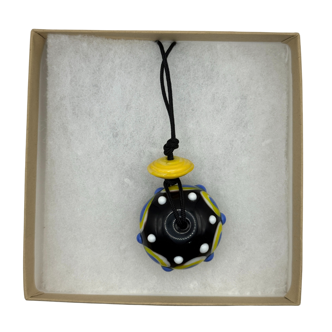 Mandala Bead #6 – Exclusive Artist Made Bead by Bill Wise