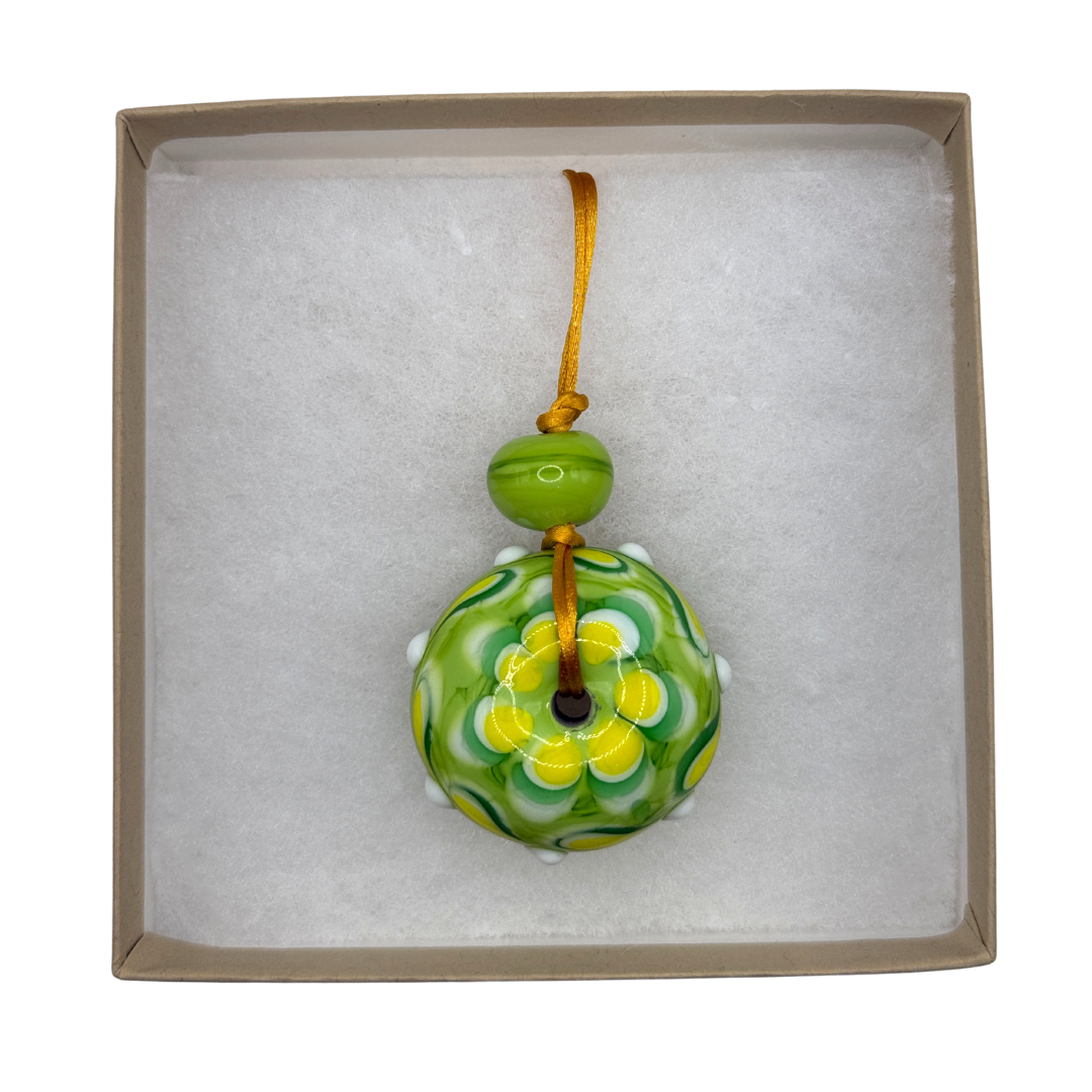 Mandala Bead #7 – Exclusive Artist Made Bead by Bill Wise