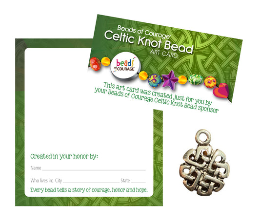 Beads of Courage, Art Card Kit - Celtic Knot