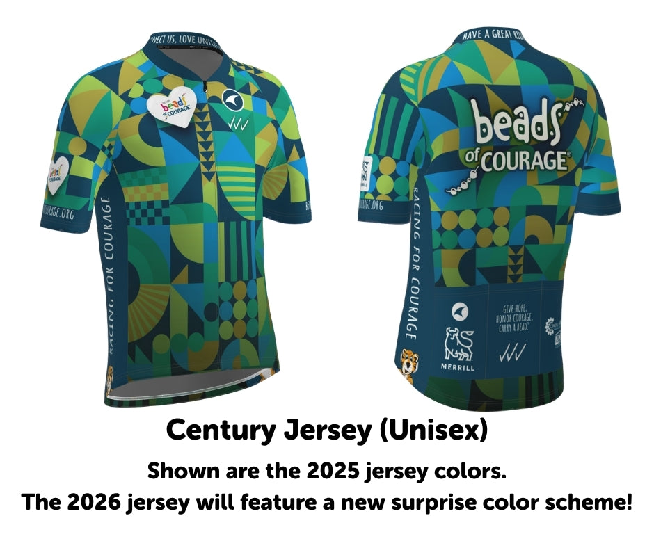 Team Beads of Courage 2026 Century Jersey