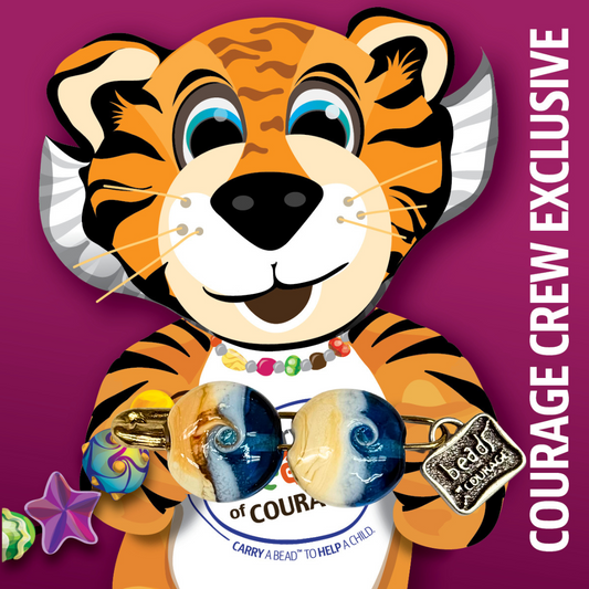 Courage Crew - Wave Carry a Bead Kit - Artist Exclusive by Donna Conklin