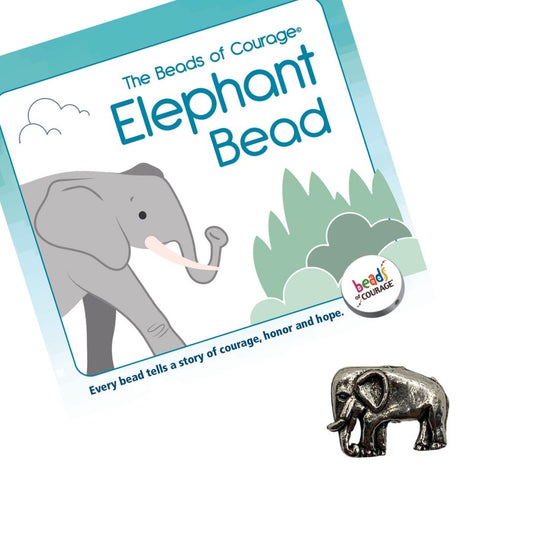 Beads of Courage, Elephant Bead for Bereavement Support