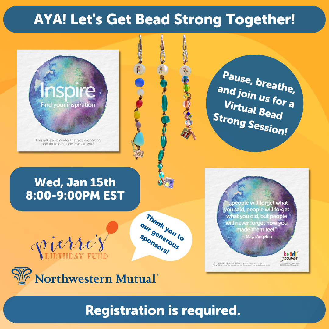 AYA Virtual Bead Strong (Inspire) - Wednesday, January 15th