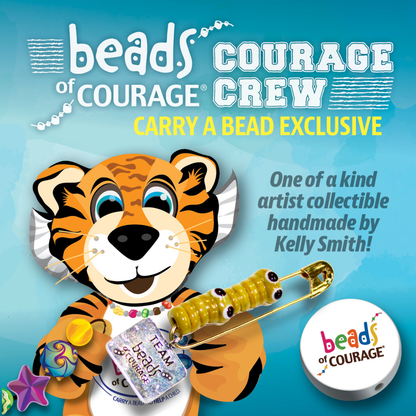 Courage Crew - Courage Caterpillar Carry a Bead Kit - Artist Exclusive by Kelly Smith 2026