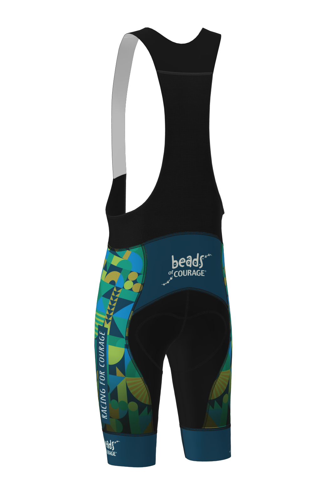 Team Beads of Courage 2025 Ascent Vector Bib Shorts (Long Inseam, Men's/Women's)