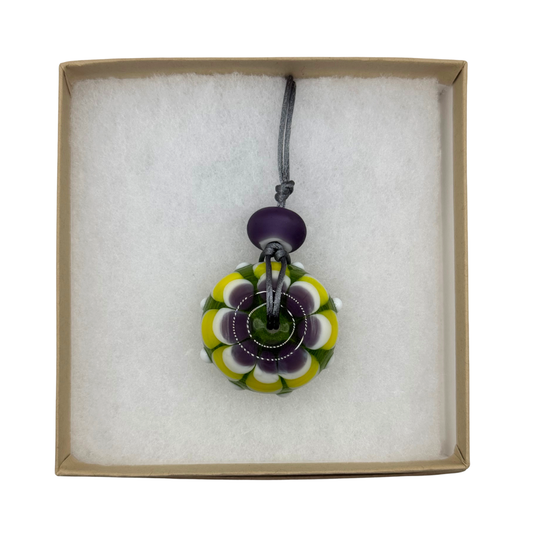 Mandala Bead #12 – Exclusive Artist Made Bead by Bill Wise