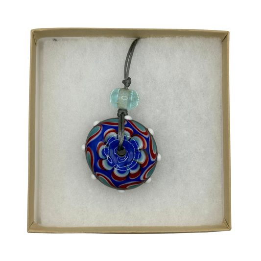 Mandala Bead #9 – Exclusive Artist Made Bead by Bill Wise