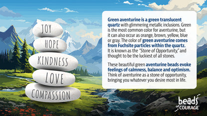 Aventurine Stepping Stones Pendant