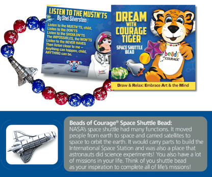 Shuttle DREAM Activity, Bead & Bracelet Making Kit  - IT'S OUT OF THIS WORLD!