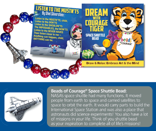 Shuttle DREAM Activity, Bead & Bracelet Making Kit  - IT'S OUT OF THIS WORLD!