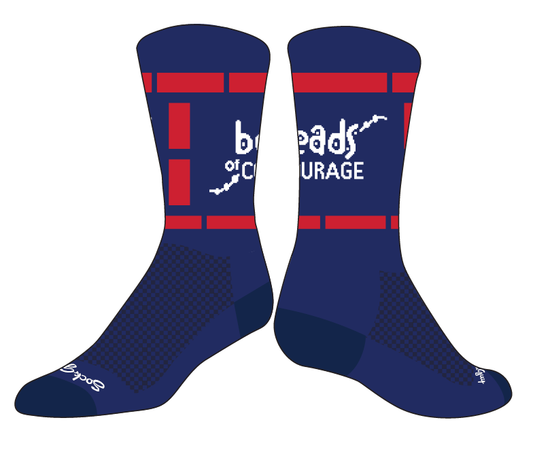 Beads of Courage, Beads of Courage Logo Socks (Unisex) 