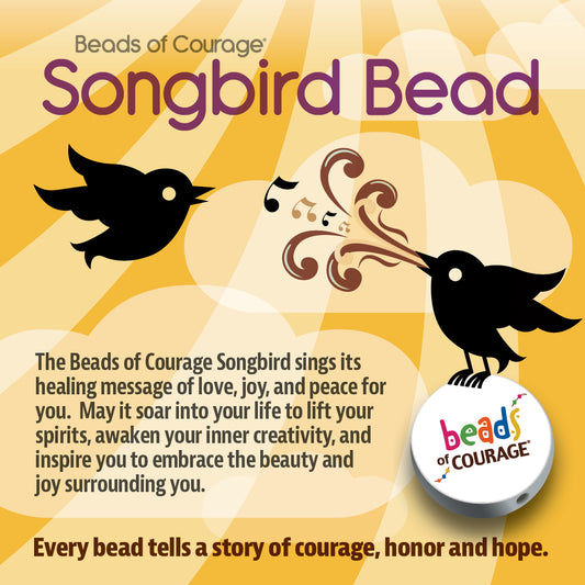 Beads of Courage Songbird Bead