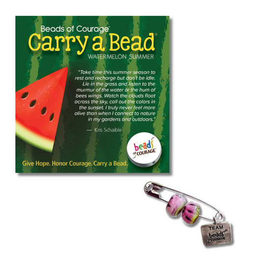 Beads of Courage, Summer Carry a Bead 2023 - Artist Exclusive - Kris Schaible