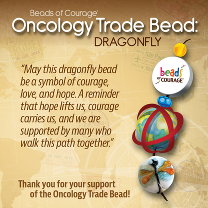 National Oncology Trade Bead - Dragonfly