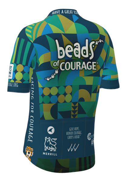 Team Beads of Courage 2025 Century Jersey
