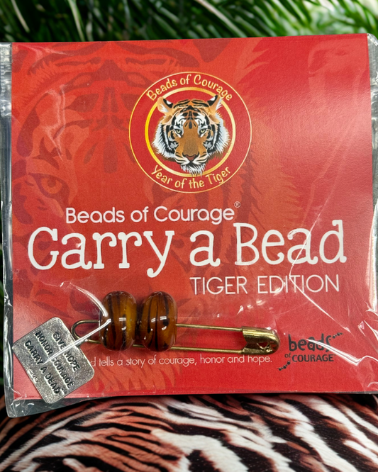 Tiger Carry A Bead