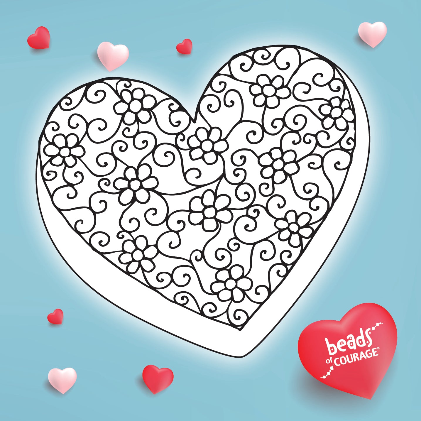 Holiday Heart Mandala Cards