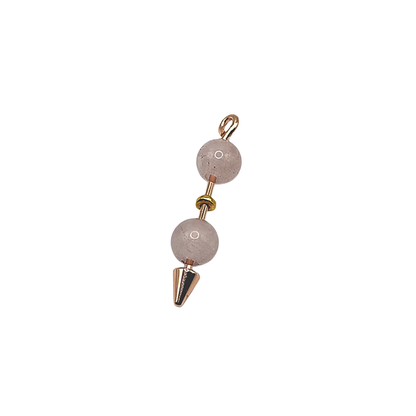Stepping Stones Add a Bead Pendant Pink Quartz
