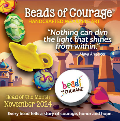 November 2024 Bead of The Month - The Magical Genie Lamp