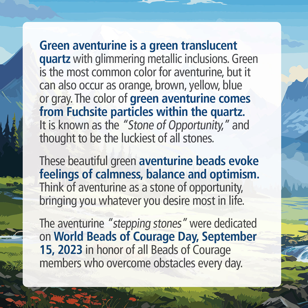 Stepping Stones Add a Bead Pendant Aventurine
