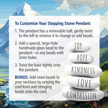 Stepping Stones Add a Bead Pendant Aventurine