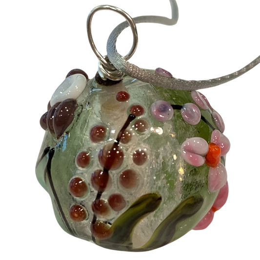 Artist Exclusive - Kris Schaible - Limited Edition Handmade Glass 20th Anniversary Pendant