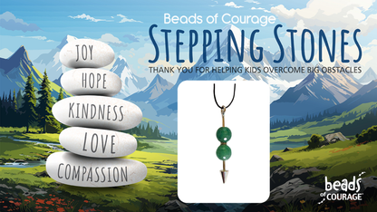 Aventurine Stepping Stones Pendant